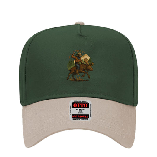 Otto Khaki Brim Baseball Cap